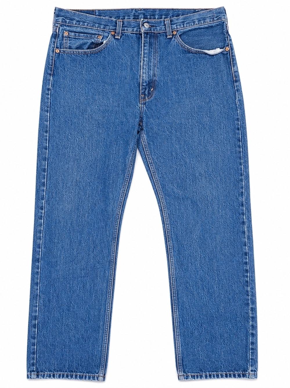 Levi’s 505 Jeans 36x32 Straight Fit Blue Denim Classic Men’s Vintage Wash